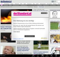 derstandard.at screenshot