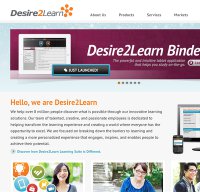 desire2learn.com screenshot