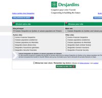 desjardins.com screenshot