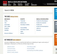 developer.mozilla.org screenshot