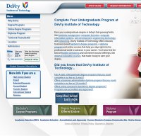 devry.edu screenshot