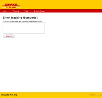 dhlglobalmail.com screenshot