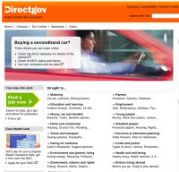 direct.gov.uk screenshot