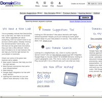 domainsite.com screenshot