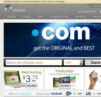 dotster.com screenshot