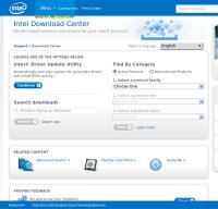 downloadcenter.intel.com screenshot