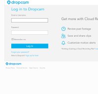dropcam.com screenshot