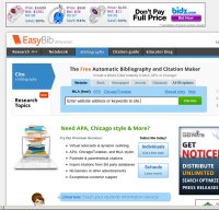 easybib.com screenshot