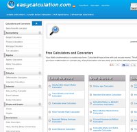 easycalculation.com screenshot