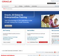 education.oracle.com screenshot