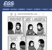 egscomics.com screenshot