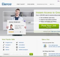 elance.com screenshot