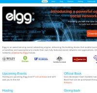 elgg.org screenshot