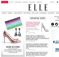 elle.com screenshot