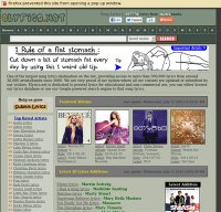 elyrics.net screenshot