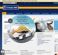 emiratesnbd.com screenshot