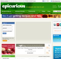 epicurious.com screenshot