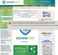 escrow.com screenshot