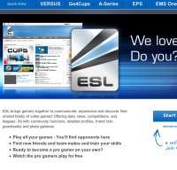 esl.eu screenshot