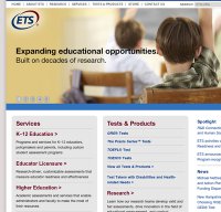 ets.org screenshot