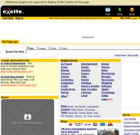 excite.com screenshot