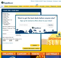 expedia.ca screenshot