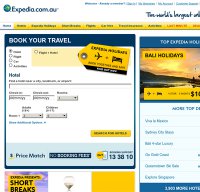 expedia.com.au screenshot