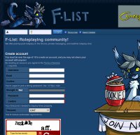 f-list.net screenshot