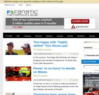 f1fanatic.co.uk screenshot