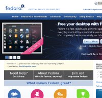 fedoraproject.org screenshot