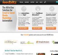 feedblitz.com screenshot