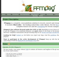 ffmpeg.org screenshot