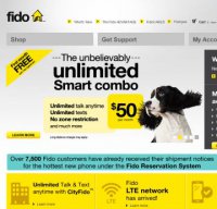 fido.ca screenshot