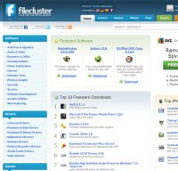filecluster.com screenshot