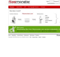 filesmonster.com screenshot