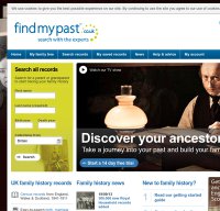 findmypast.co.uk screenshot