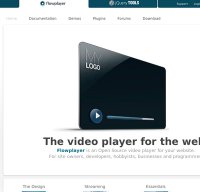 flowplayer.org screenshot