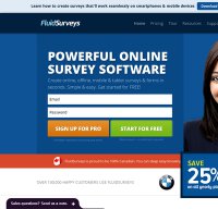 fluidsurveys.com screenshot