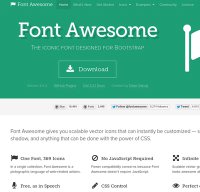 fontawesome.io screenshot