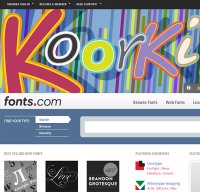 fonts.com screenshot