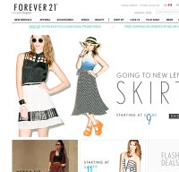 forever21.com screenshot