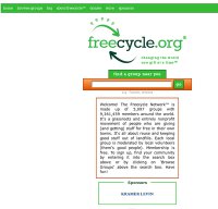 freecycle.org screenshot