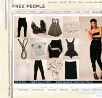 freepeople.com screenshot