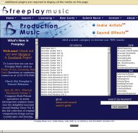 freeplaymusic.com screenshot