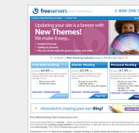 freeservers.com screenshot