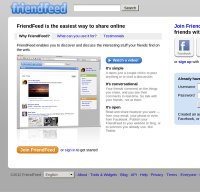 friendfeed.com screenshot