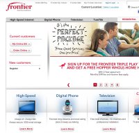 frontier.com screenshot