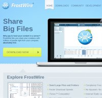 frostwire.com screenshot