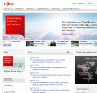 fujitsu.com screenshot