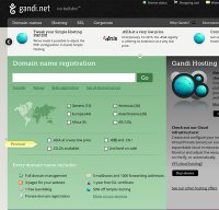 gandi.net screenshot